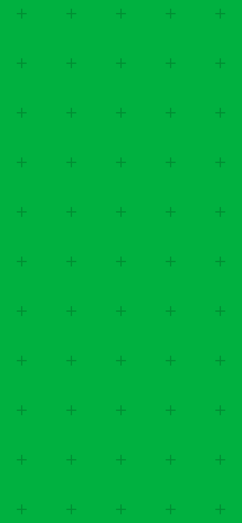 Chroma green plate with cross tracking markers